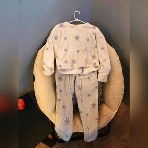 Fuzzy Snowflake Lounge Set